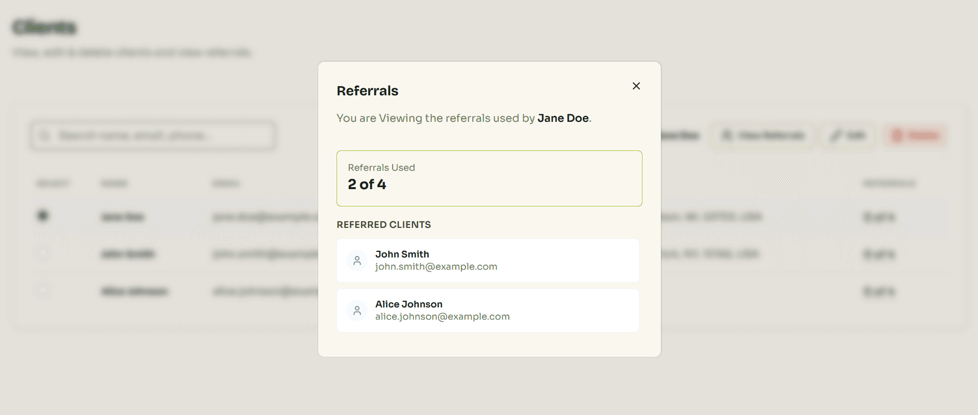 Food Pantry Client Referral Management Preview - image 2